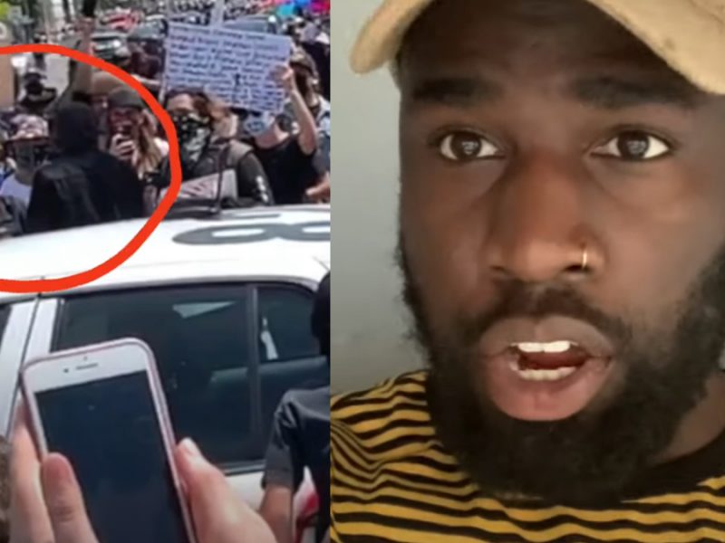 WATCH: Protester Films and Explains Allegedly Staged Riots in LA